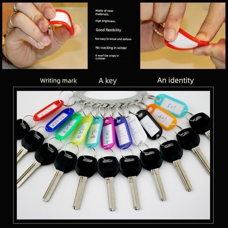 Practical Clothing Drying Classification Tags, Key Chains, Soft Rubber Labels, Digital Stickers, USB Keys, Key Rings