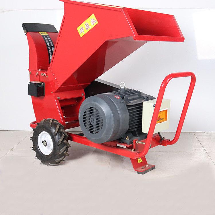 Orchard Branch Shredder, Garden Branch Crushing Machine, Mobile Agricultural Machinery, Straw and Grape Branch Crusher