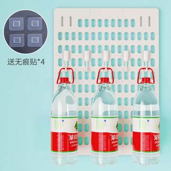 Hole corridor wall dormitory kitchen home display rack