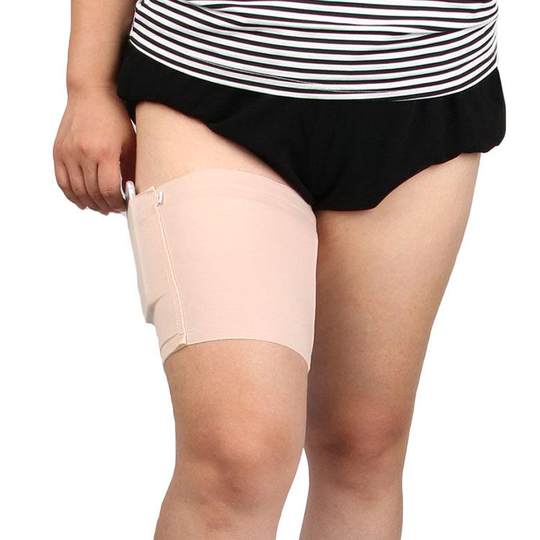 Anti-wear thigh artifact, invisible fitness running mobile phone bag, socks cover for fat people, anti-sweat artifact on the inside, anti-friction and breathable