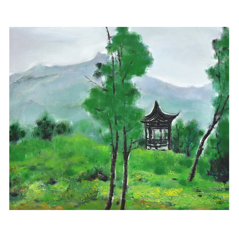 Original painting painting collection of orphanage Lidin deep hill living room corridor decoration painting