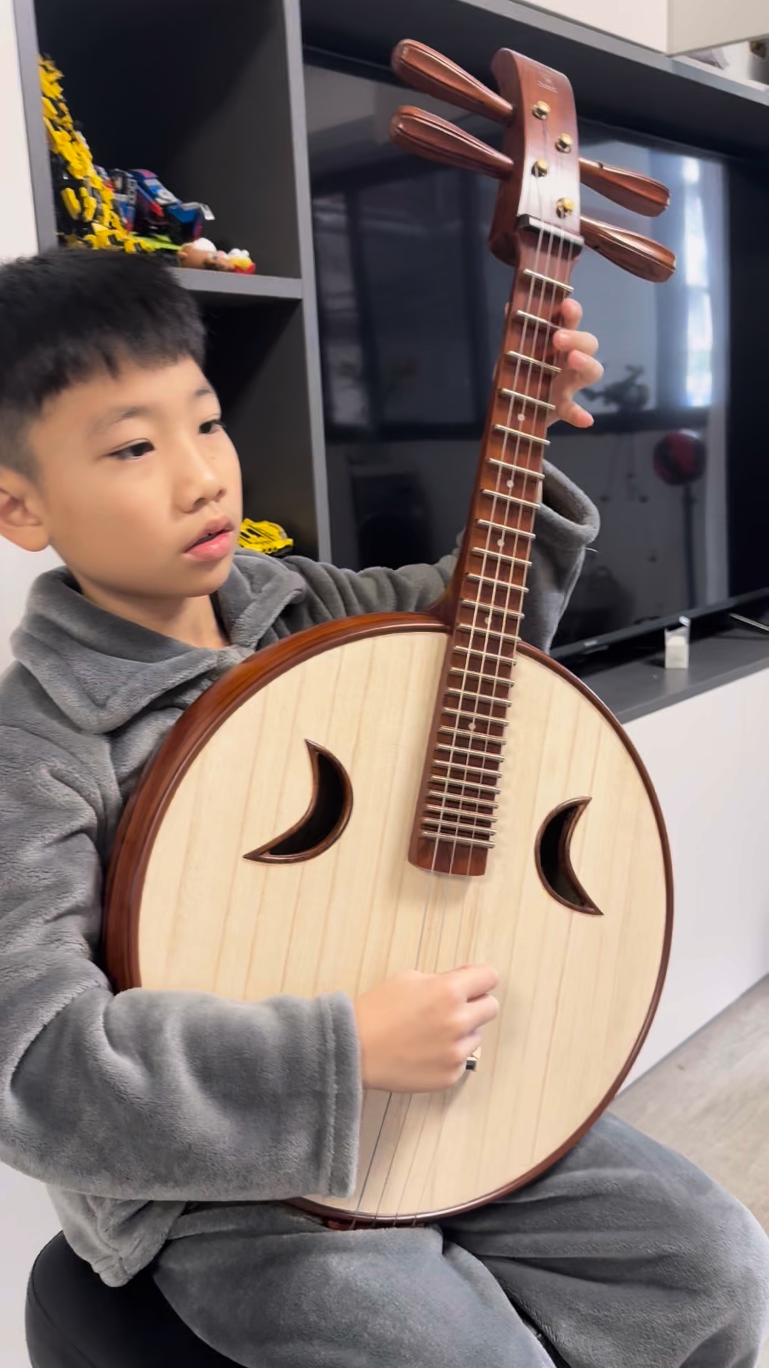 专业中阮乐器梧桐木制酸枝木中阮514Z 奥氏黄檀木材质钢品