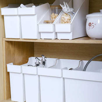 Sun xiaomei plastic storage box, oblique angled wheeled five-piece storage box, pots, pans, storage kitchen storage rack