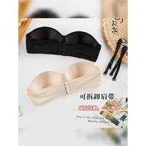 Strapless underwear for women with small breasts summer thin invisible anti-slip traceless wire-free wrap bra bandeau bra
