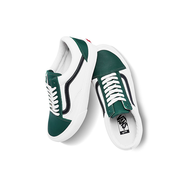 Vans Old Skool Vlt Lx 白绿 男女同款 - 图2