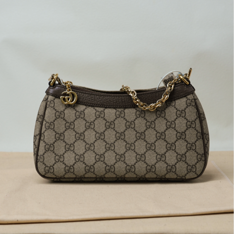 99% New Gucci/Gucci Classic Ophidia Canvas Underarm Shoulder Crossbody Bag