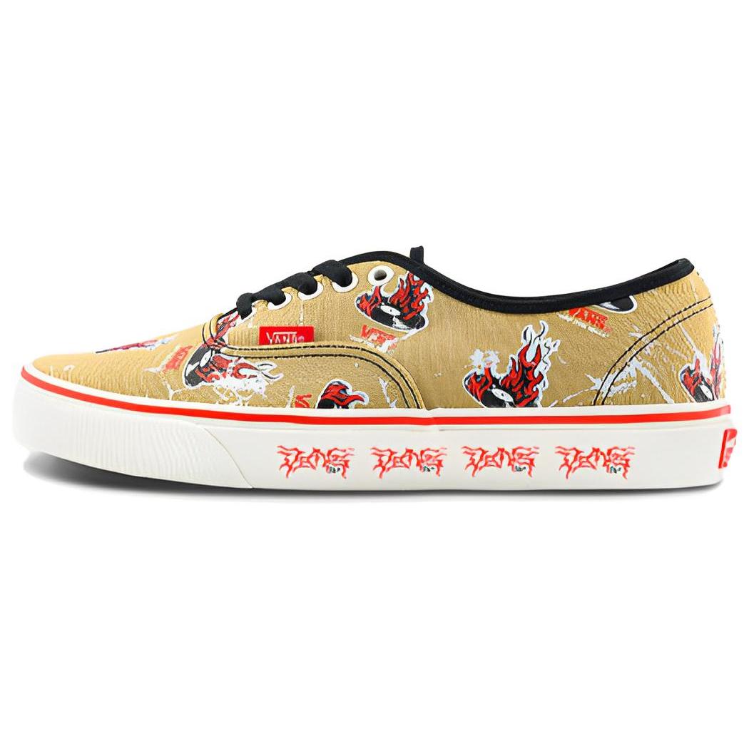 Otw Nuttsh x Vans Authentic 系列 时尚舒适复古 低帮 帆布鞋