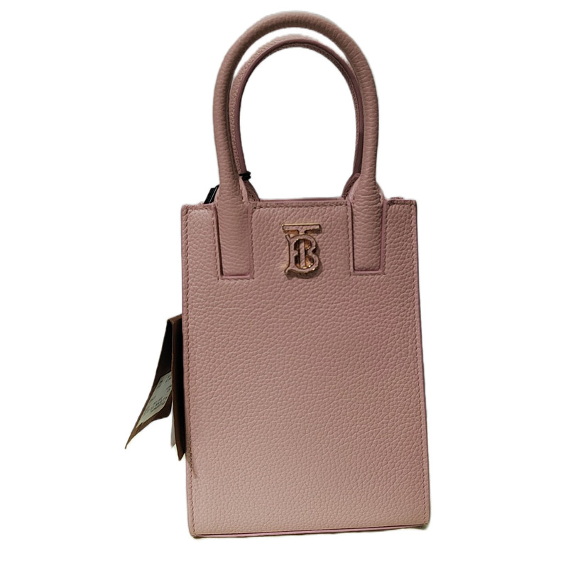 99% New and Unused Burberry Classic Cherry Blossom Pink Handbag Shoulder Bag Women's Bag