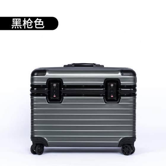 正品全铝合金旅行箱机镁箱相向机登拉杆箱摄影箱机长箱静音行李箱