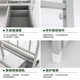 Standard bed single bed dormitory high and low bed steel study table chair iron frame bed upper and lower bunk bed Kunming manufacturer
