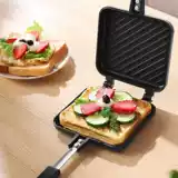 Газовая сэндсуальная плесень для хлеба с двойной жареной сковородом для печь для выпечки плесени, не сэкономленная энергия, прочный двойной противень для выпечки