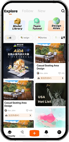 Homestyler app experience