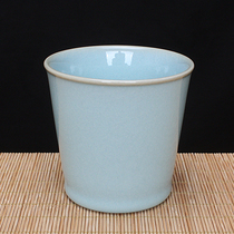 Фарфоровая лазурная чашка Ru чашка ручной работы полная глазурь ручная работа Чжао Линь бутик агатовой глазури происхождения Ручжоу