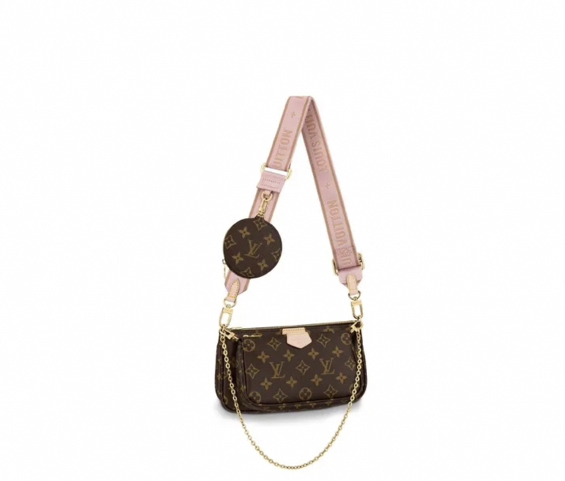 9.9 New Lv/Louis Vuitton Multi Underarm Bag for Women, Medium Size, Five-In-One Shoulder and Crossbody Bag