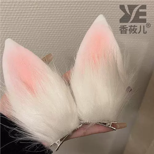 Аксессуар для волос, милое ханьфу, плюшевый кролик, заколка для волос, косплей