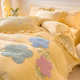 2023 new milk velvet embroidery four-piece set princess style pink coral velvet sheet quilt cover double-sided plus velvet cover