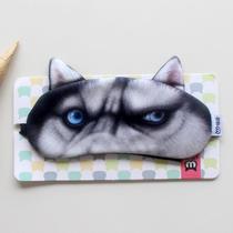 Cartoon eye mask for sleep blackout sleeping e-god annoying dog cute student ice compress funny Erha eye mask