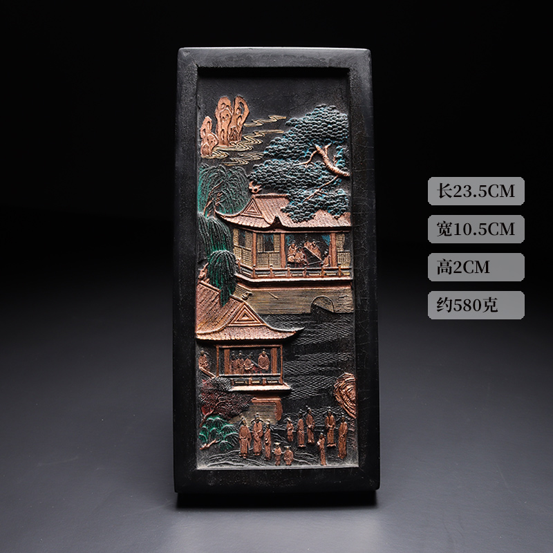 eighteen Bachelor's figure] Non-ink ingots ink strips 1986 Copy mold 2018-year pine smoke emblem ink Item victory