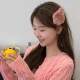 Cute Cartoon Plush Bb Hair Clip Autumn and Winter Hairpin for Girls Side Bangs Clip Sweet Clip Exquisite Hair Accessory Korean