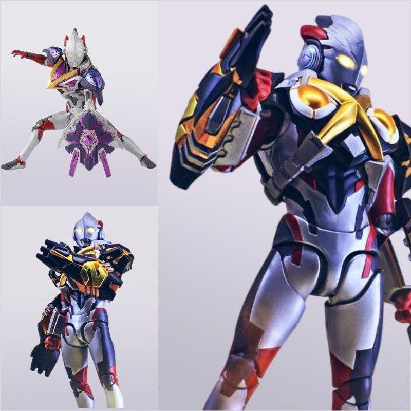 E-X Ultraman Gold Zero Shf Toy Action Figure for Boys with Movable Joints Model E-X Ultraman Gold Zero Shf Toy Action Figure for Boys with Movable Joints Model