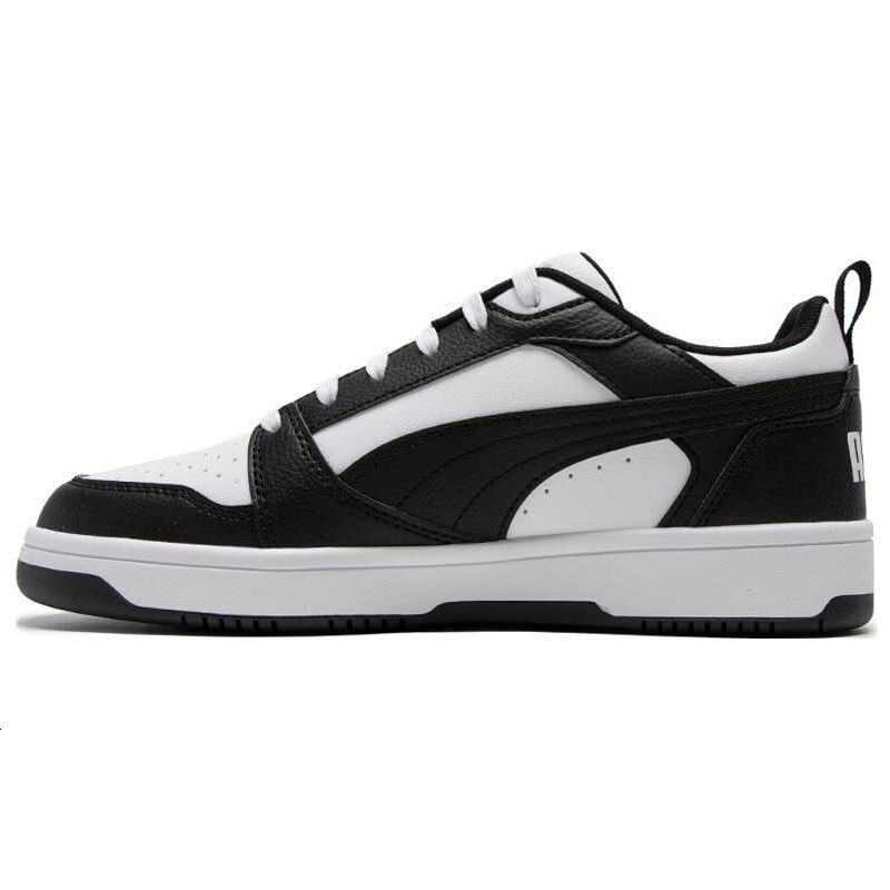 PUMA彪马 Rebound v6 织物人造革 时尚简约 低帮 板鞋 男女同款