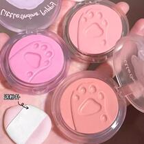 Cant refuse a little bit of apricot pink~cheekstick natural long-lasting nude makeup swelling color purple cheeks and sunburn for female novices