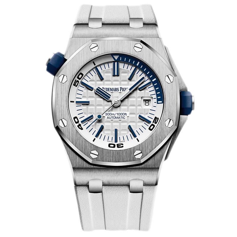 [9.8 New] Audemars Piguet Royal Oak Offshore Stainless Steel Automatic Mechanical Watch for Men 15710St