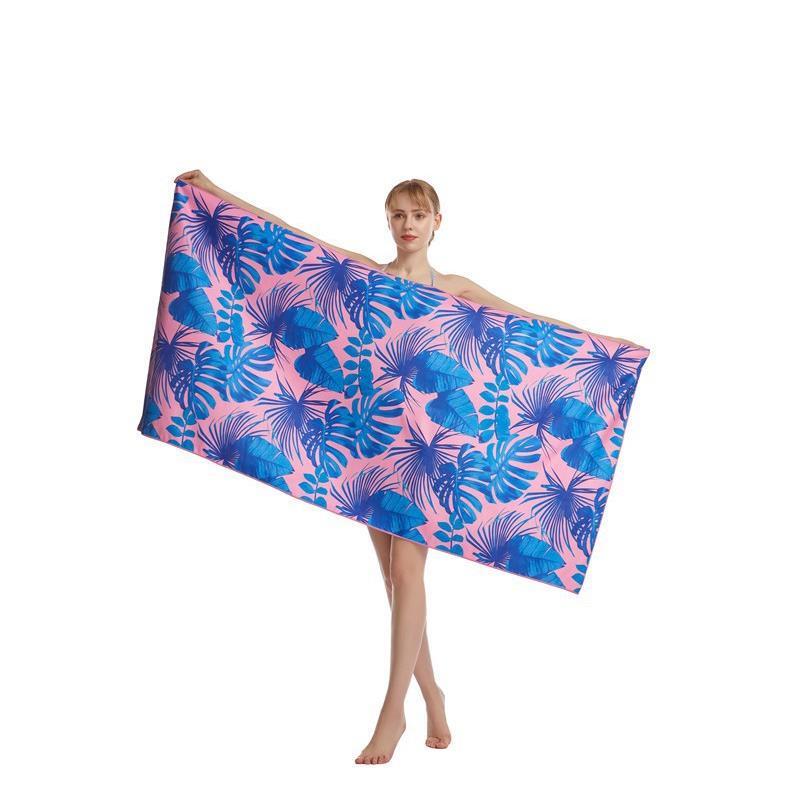 [Small Batch Beach Towels with Logo Printing] Single-Sided High-Definition Digital Printed Beach Towel, Soft and Absorbent Beach Bath Towel