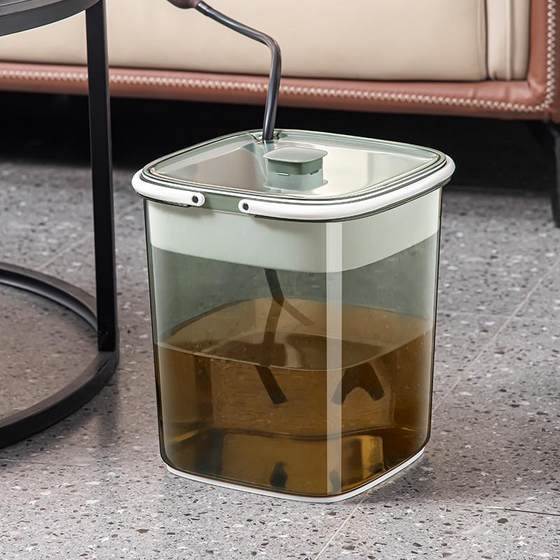 茶水桶干湿分离茶叶过滤废水桶垃圾桶桌下茶台茶桶茶渣桶大号高端