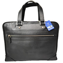 95 new Louis Vuitton LV black leather briefcase business casual mens bag original price 26200 luxury product