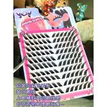 Fox eyelashes with built-in eyeliner single cluster false eyelashes for hot European and American fox girls segmented and grafted for a dense feel