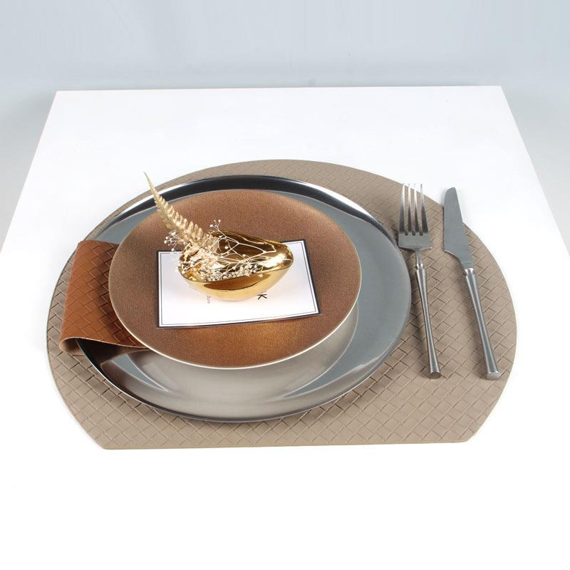Modern Minimalist Creative Western Tableware Set Model Home Designer-Style Dining Table Soft Decoration Table Setting Western Plate Accessories Modern Minimalist Creative Western Tableware Set Model Home Designer-Style Dining Table Soft Decoration Table Setting Western Plate Accessories