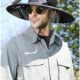 Men's Air-Conditioning Hat with Solar-Powered Sunshade Fan, Outdoor-Specific, Extra-Large Brim, Uv Protection