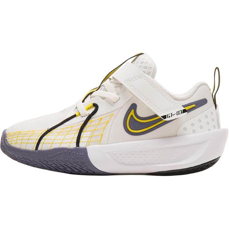 Nike G.T. Cut 3 时尚舒适 耐磨 低帮 儿童篮球鞋 米色 中小童