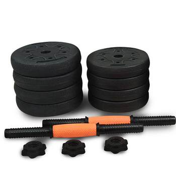 Detachable environmentally friendly dumbbells for men, 10kg, 20kg, 30kg, 40kg, combined, female fitness dumbbells