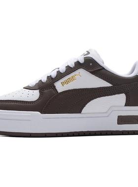 Puma/彪马Ca Pro Classic 透气低帮板鞋男女同款 褐白色380190-63
