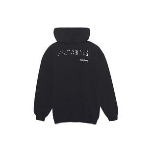 女款 Balenciaga巴黎世家 卫衣 纯色品牌Logo印花连帽长袖 FW22