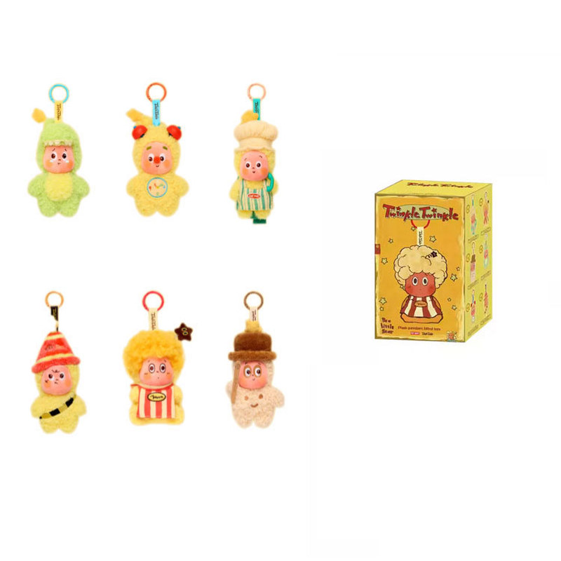 泡泡玛特 POP MART 123！星星人系列毛绒挂件潮流 盲盒类