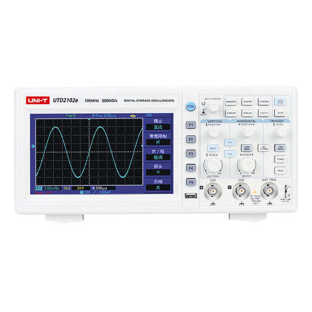 UTD2025CL/UTD2102e digital storage oscilloscope dual channel 1G sampling rate 200 bandwidth