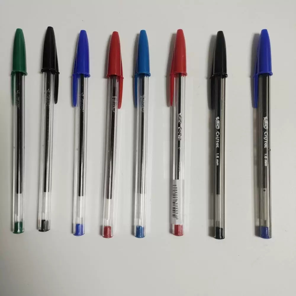 Bic Cristal 1.0 1.2 мм Xtra Bold 1.6 мм шариковая ручка кристаллическая шариковая ручка