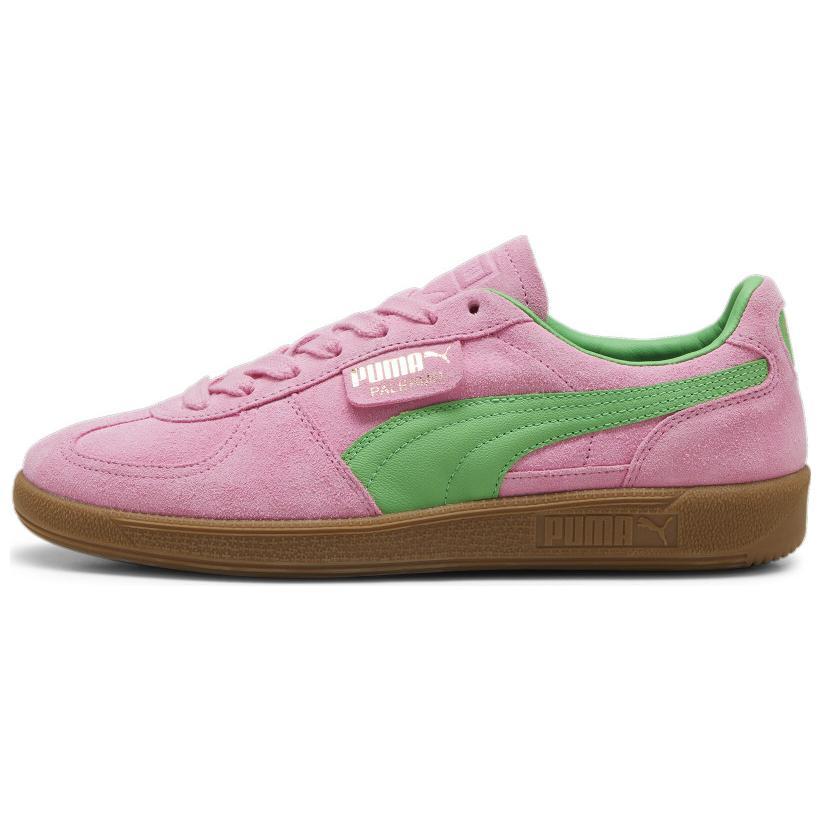Puma/彪马Palermo Special防滑低帮板鞋男女同款粉绿397549-01