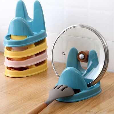 锅盖架坐式厨房台面菜板支架家用放锅盖砧板收纳架锅铲汤勺置物架