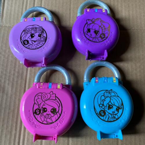 Подлинный Shopkins Shoping Evel Elf Lock Secret Castle Scure Hunt Girl Play House Blind Box