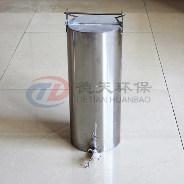 Manufacturer Wholesale Stainless Steel Water Quality Sampler Deep Water Sample Sampling Bucket 1L2.5L5L can be customized