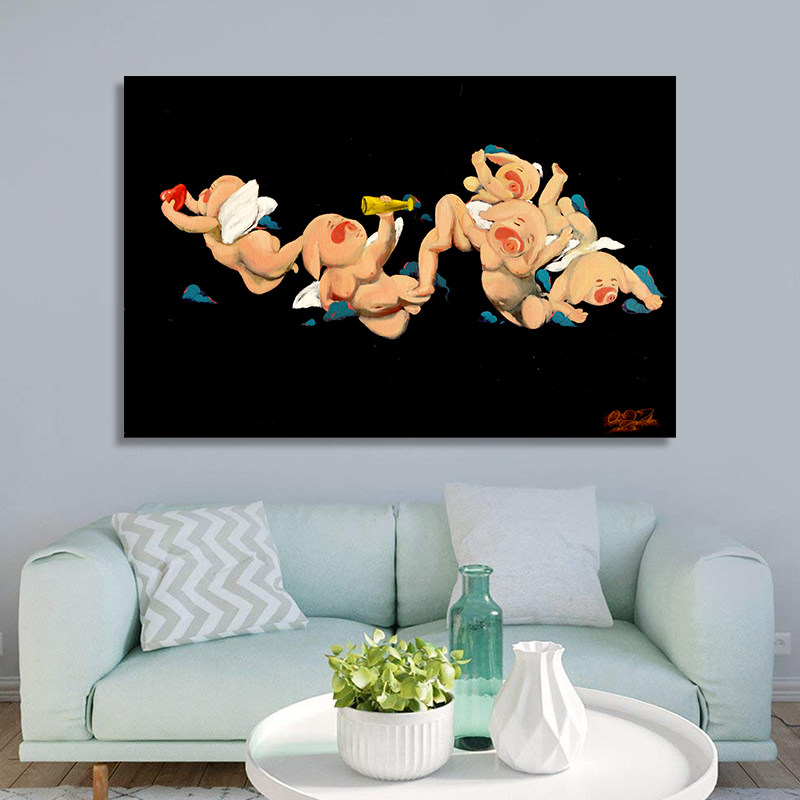 (high-end collection) Chen Jianzhou Tide Art Collection's Living Room hang painting 