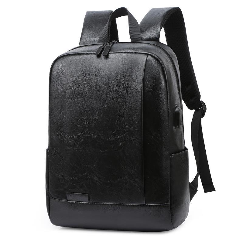 New Fashionable and Simple Backpack, Casual Men's Large-Capacity Backpack, Outdoor Travel Laptop Bag