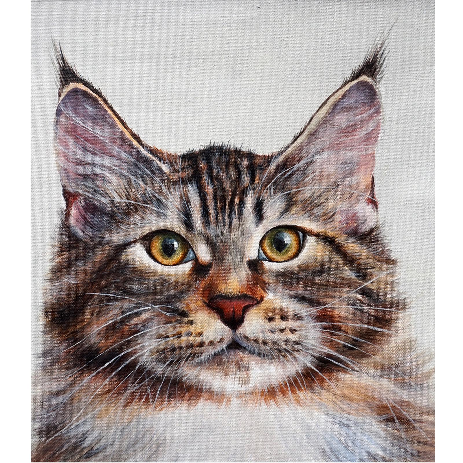 Wang Yuwei < kitty > Living room bedroom dining room Dining Room Decoration Painting realistic Animals
