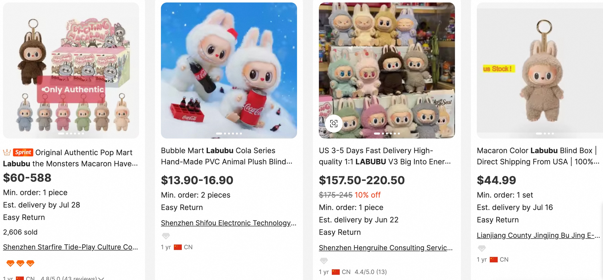Labubu collectibles