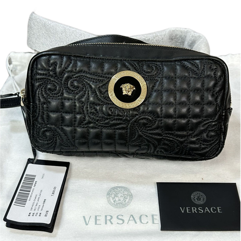 99% New, Never Used, Versace Medusa Head Waist Bag, Chest Bag, Men's Bag, Women's Bag, Original Price 7800