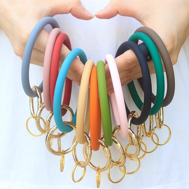 Mobile Phone Case Sling Bracelet Ring Silicone Anti-Fall Wristband Keychain Pendant Girl Trendy Style Simple Pure Color Multi-Functional Mobile Phone Case Sling Bracelet Ring Silicone Anti-Fall Wristband Keychain Pendant Girl Trendy Style Simple Pure Color Multi-Functional
